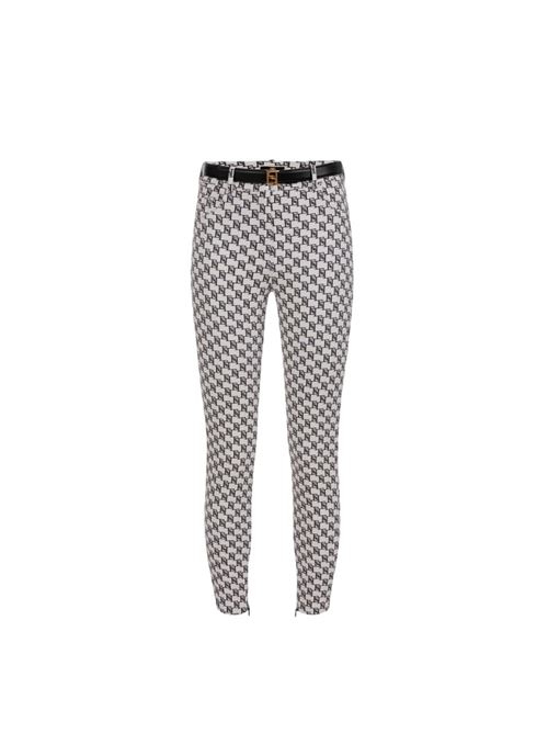 Pantalone in doppio crepe stertch ELISABETTA FRANCHI | PA02041E2.E84